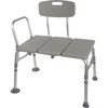 Drive Medical Knocked Down Bath Transfer Bench Adjustable Height up to 400 lbs 12011KD-1